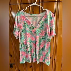 Lilly Pulitzer Knit Top XL